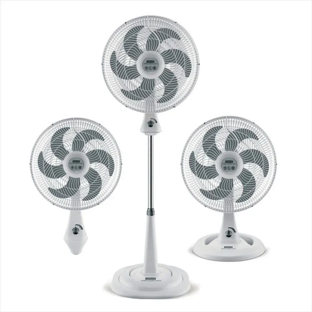 Ventilador 3 En 1 Turbo blanco Maxx Samurai