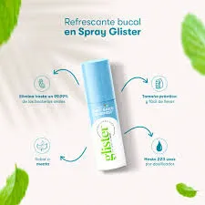 Refrescante Bucal en Spray Glister