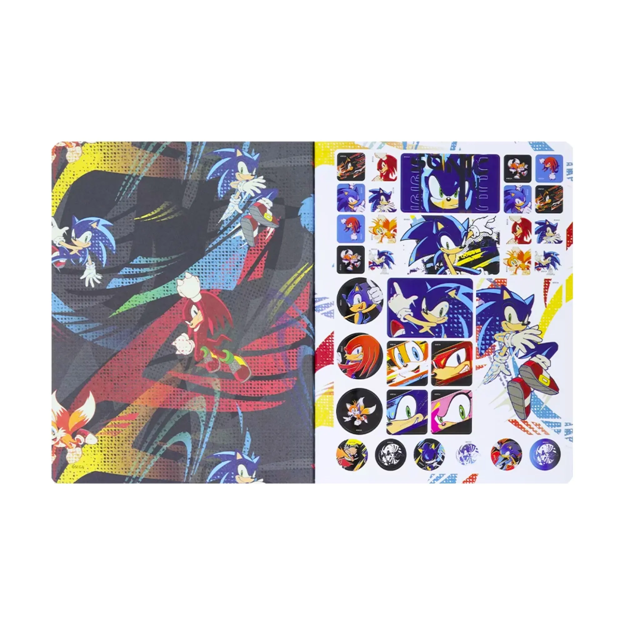 Cuaderno Cosido Cuadriculado Sonic 100 Hojas Norma x5 Unidades