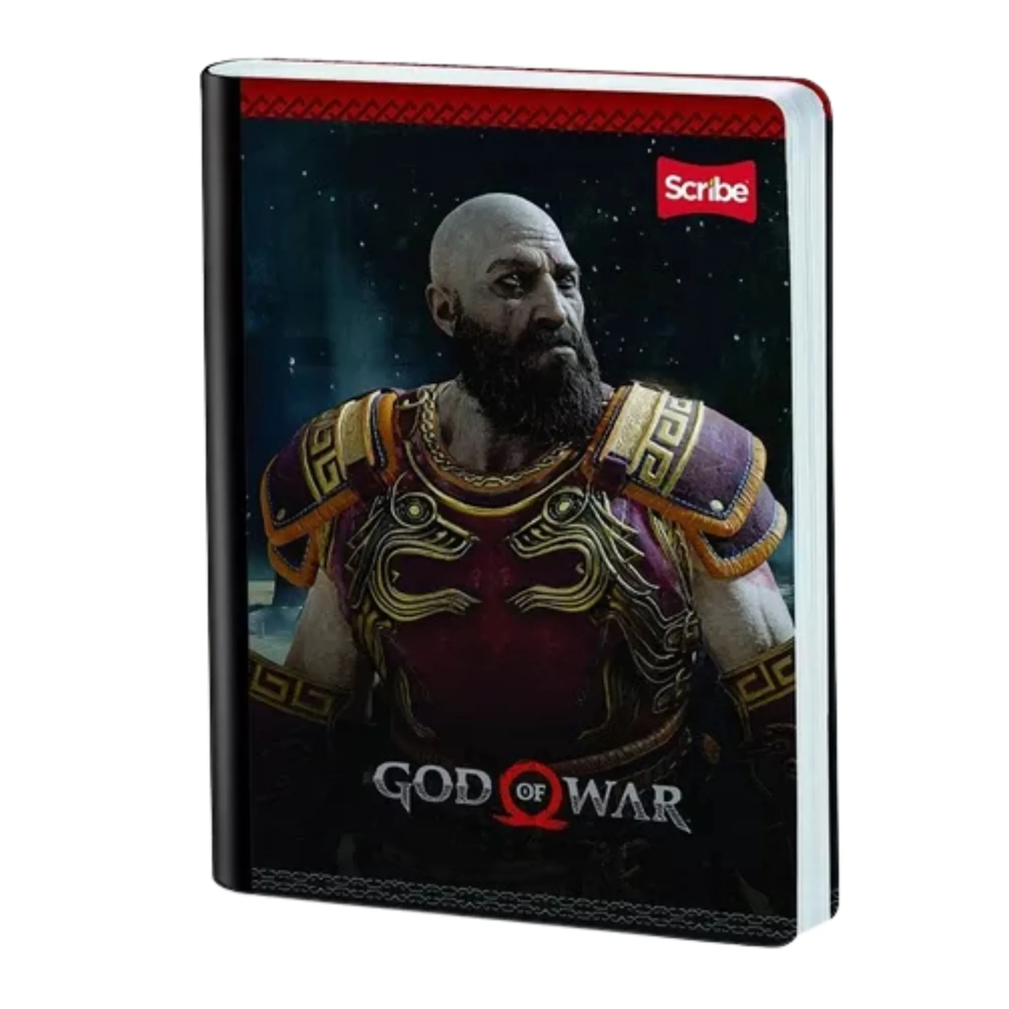 Cuaderno Cosido Cuadriculado God Of War 100 Hojas Scribe Unidad