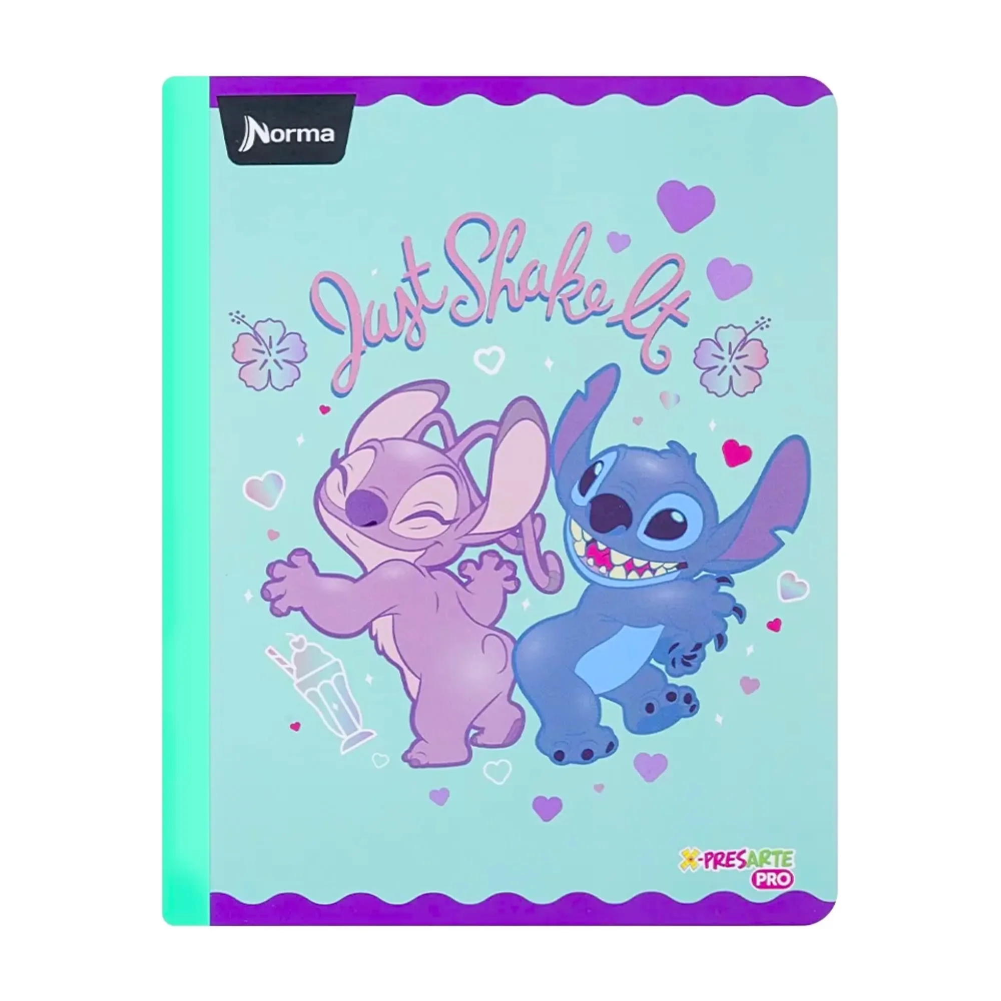 Cuaderno Cosido Cuadriculado Stitch 100 Hojas Norma Unidad