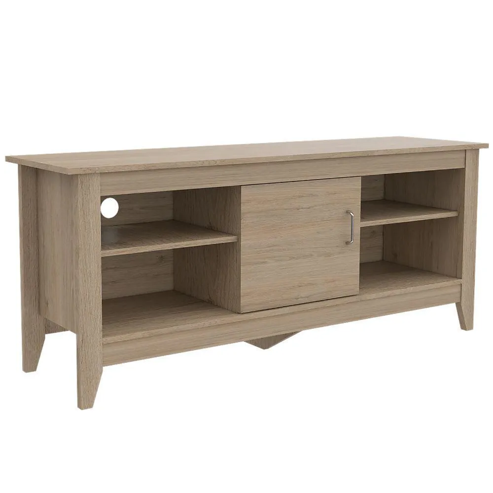 Mesa Para Tv Sarume, Beige, Con Puerta 65"