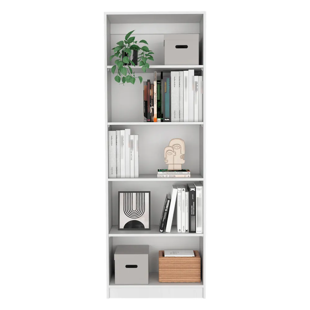 Combo De Bibliotecas Home Eco, Blanco Incluye Tres Bibliotecas