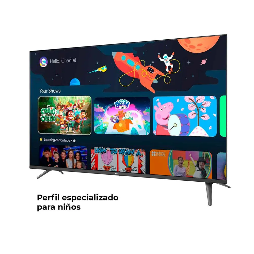 Televisor KALLEY 43 Pulgadas Smart TV Google