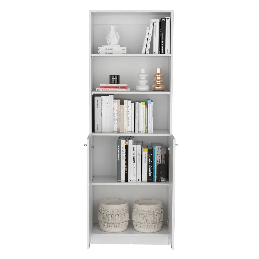 Combo De Bibliotecas Home Eco, Blanco, Incluye Tres Bibliotecas