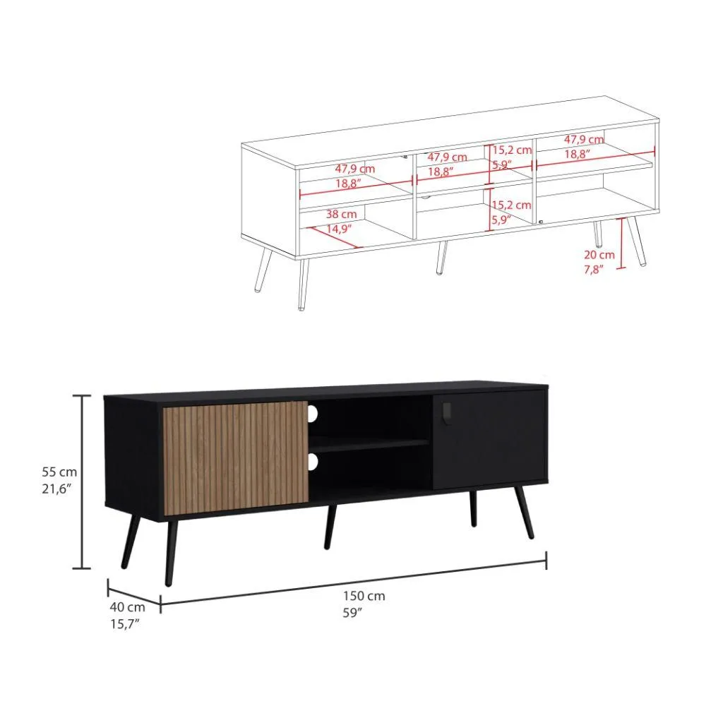 Mesa Para TV Mirabella, Wengue y Lenn