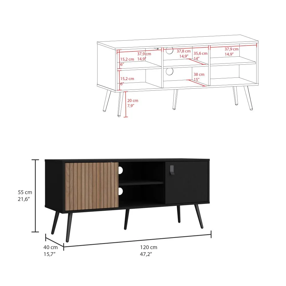 Mesa Para TV Mirabella, Wengue y Lenno