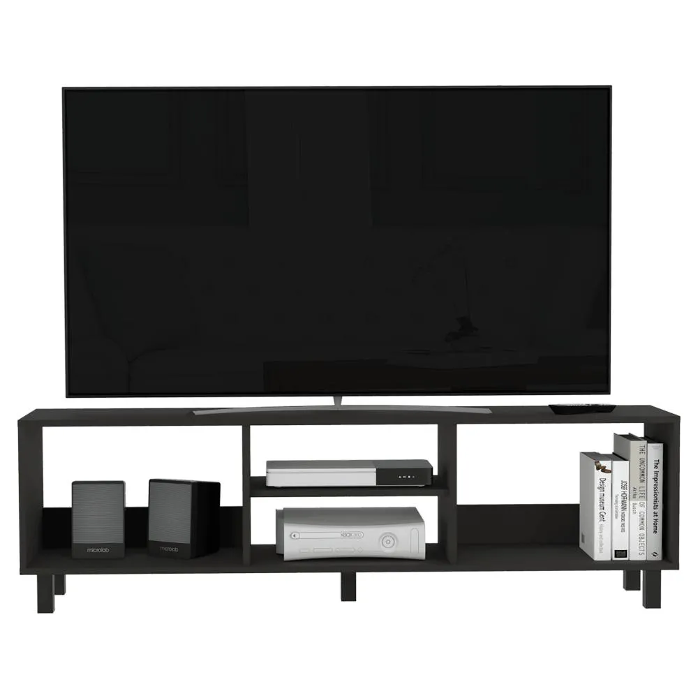 Mesa Para Tv Tunez, Wengue, Para Televisor Hasta 70 Pulgadas