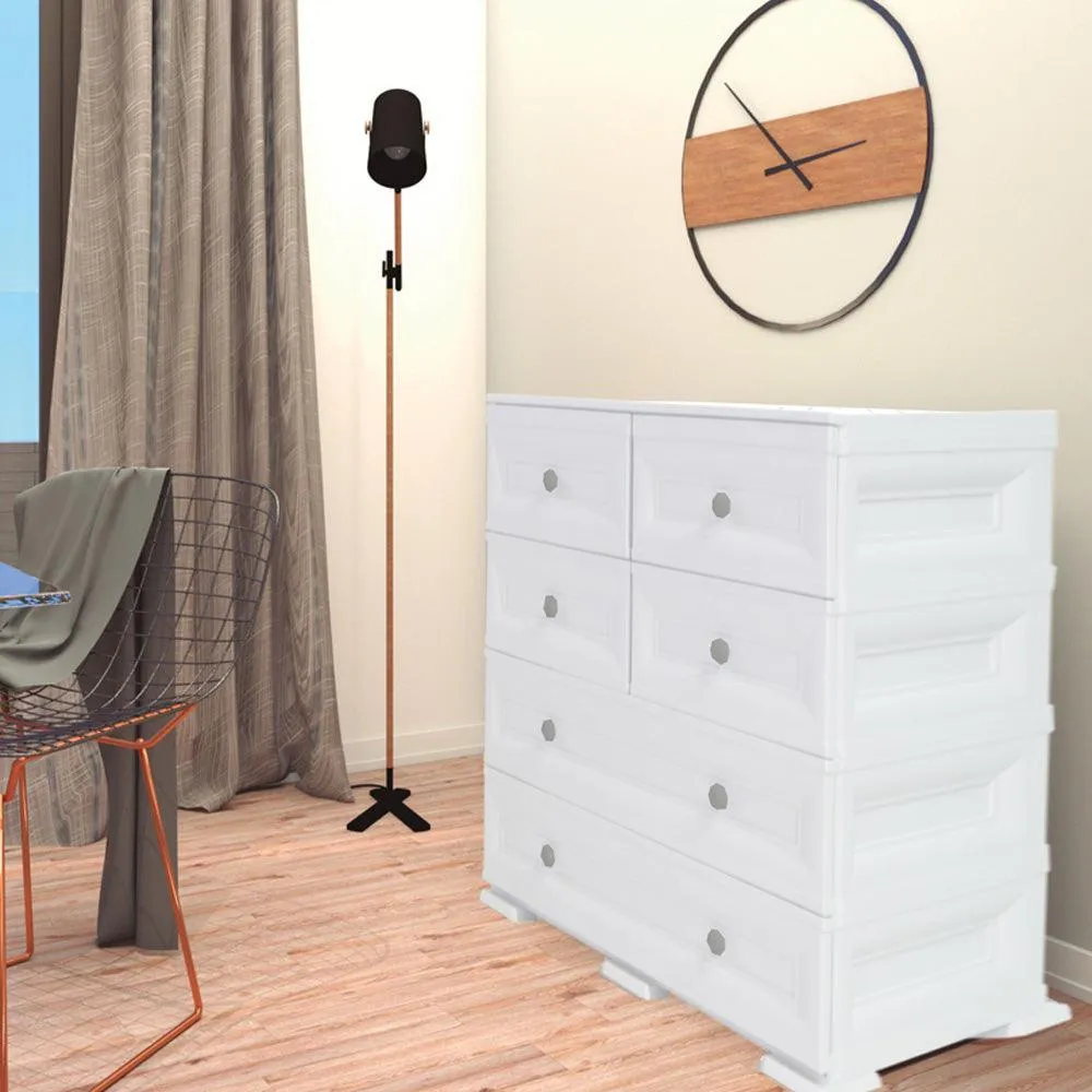 Mueble Organizador Elegance Dali, Blanco Perla