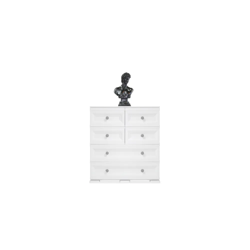 Mueble Organizador Elegance Dali, Blanco Perla