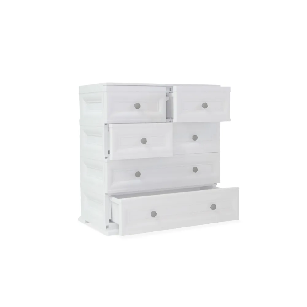 Mueble Organizador Elegance Dali, Blanco Perla