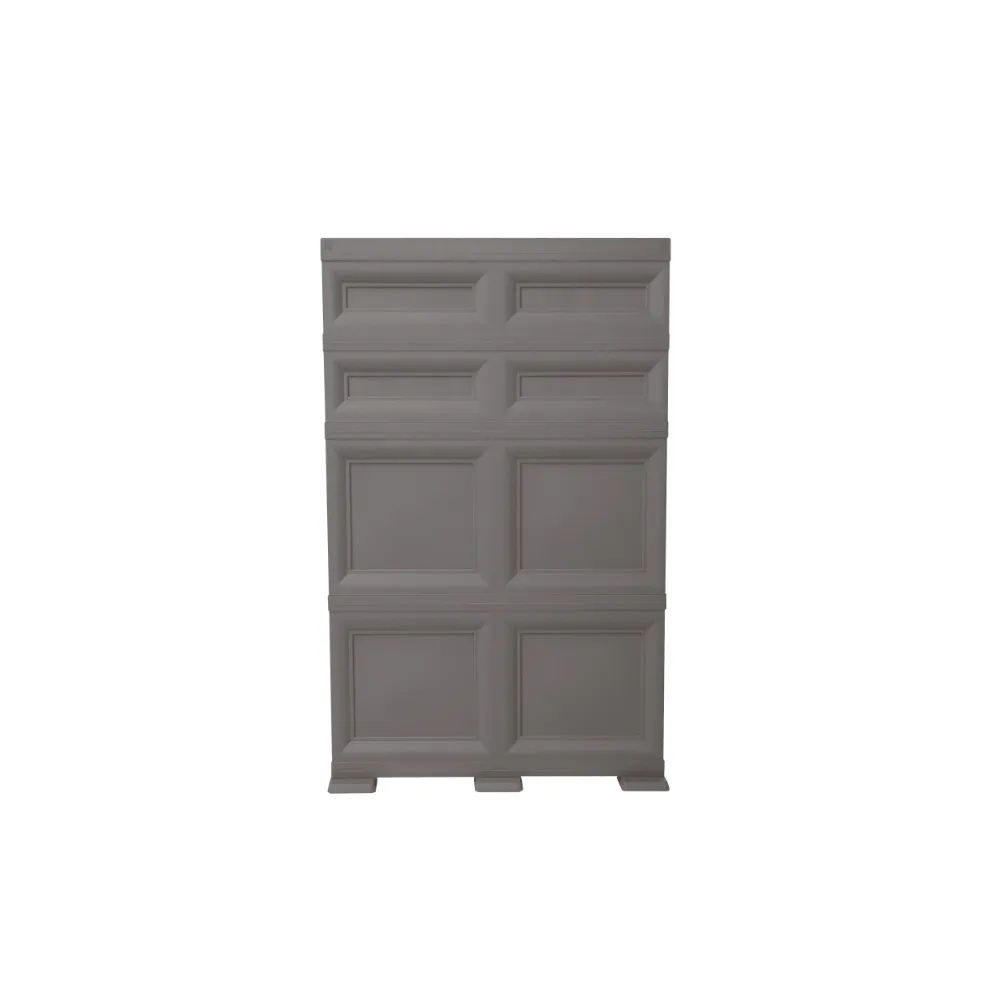 Mueble Organizador Elegance Picasso, Cocoa, Con Tres Cajones Deslizables