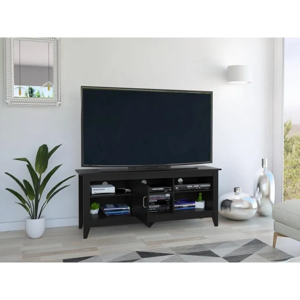 Mesa Para Tv Sarume, Wengue, Con Puerta 65"