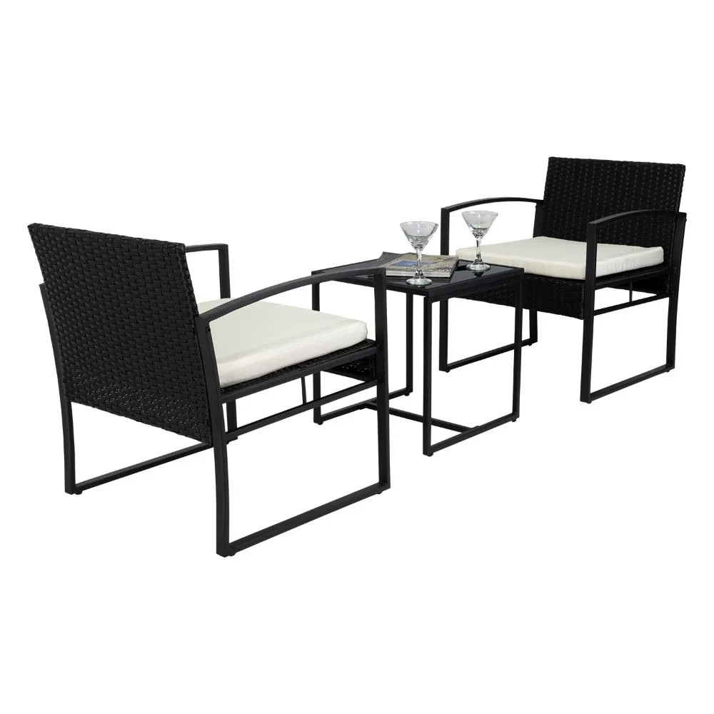 Comedor de Exterior Benagil , Negro y Blanco