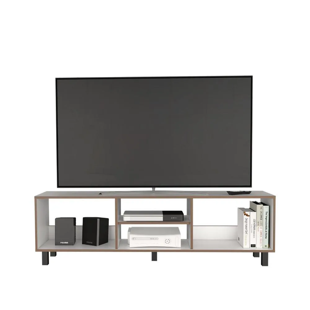 Mesa para TV Tunez, Blanco, Para TV Hasta De 70"