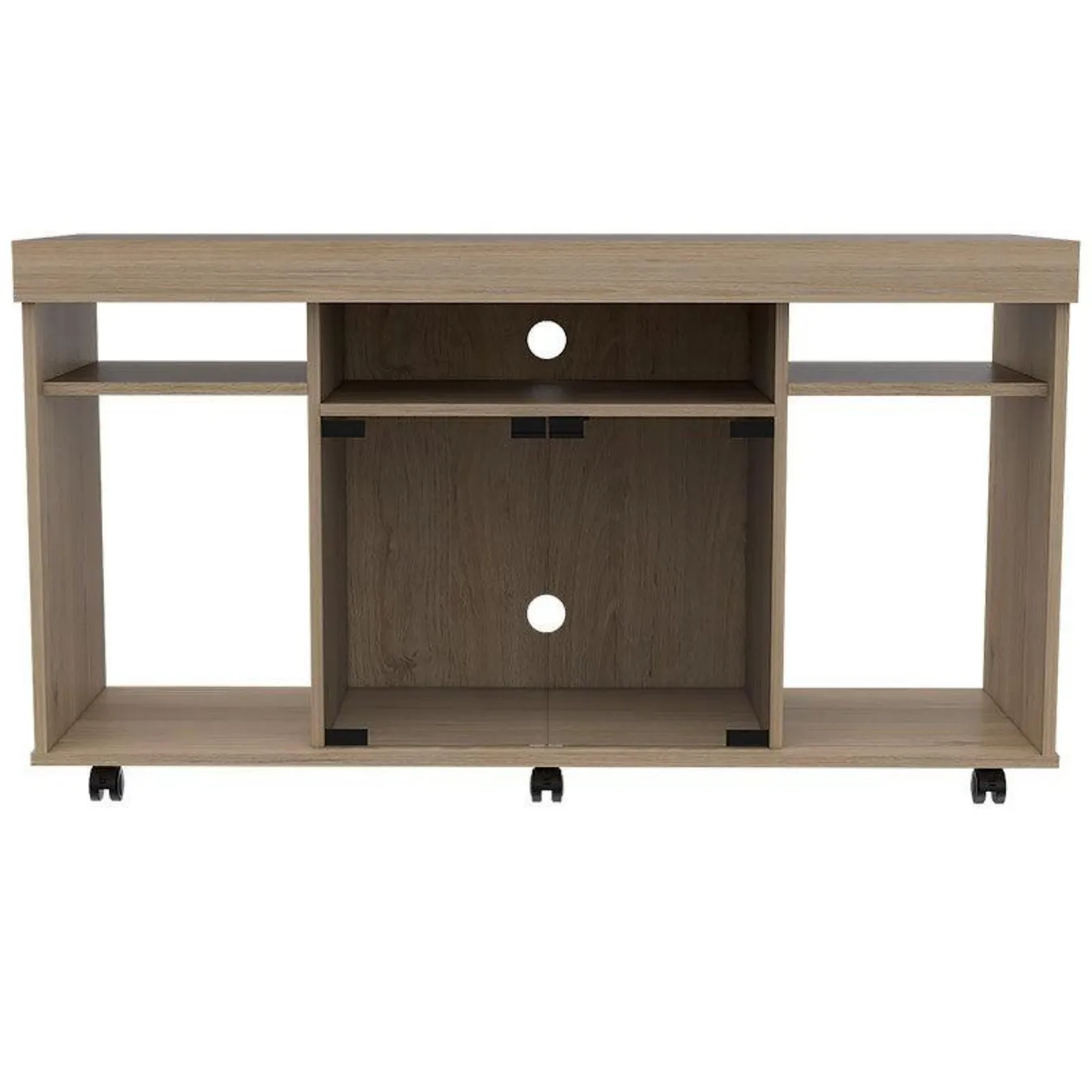 Mesa Para Tv Velmonte, Beige, Con Espacio Para Televisor De Hasta 46 Pulgadas