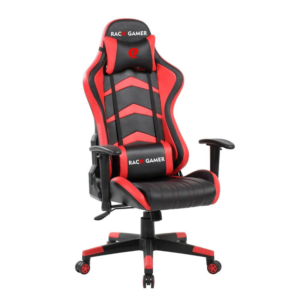 Silla Gamer Premium Rojo Y Negro