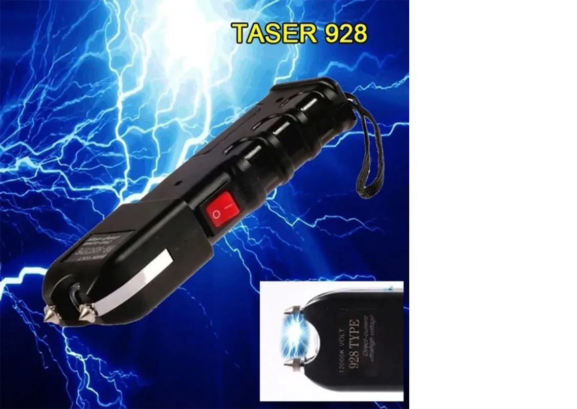 Taser Con Linterna Defensa Personal 