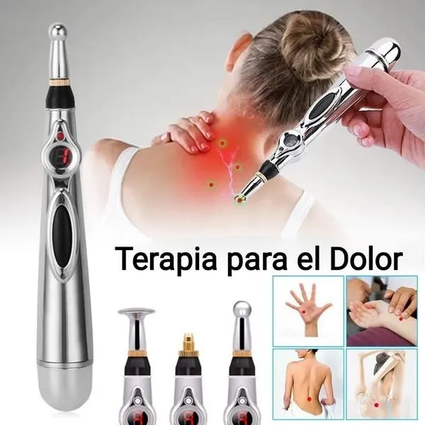 Pluma De Acupuntura y Electroterapia TENS