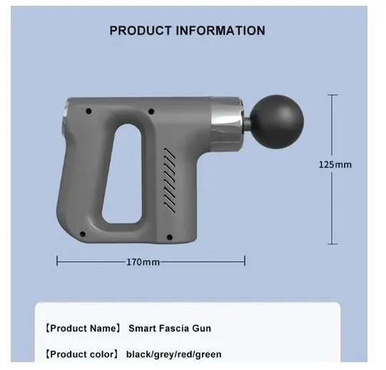 Pistola Masajeadora GUN  