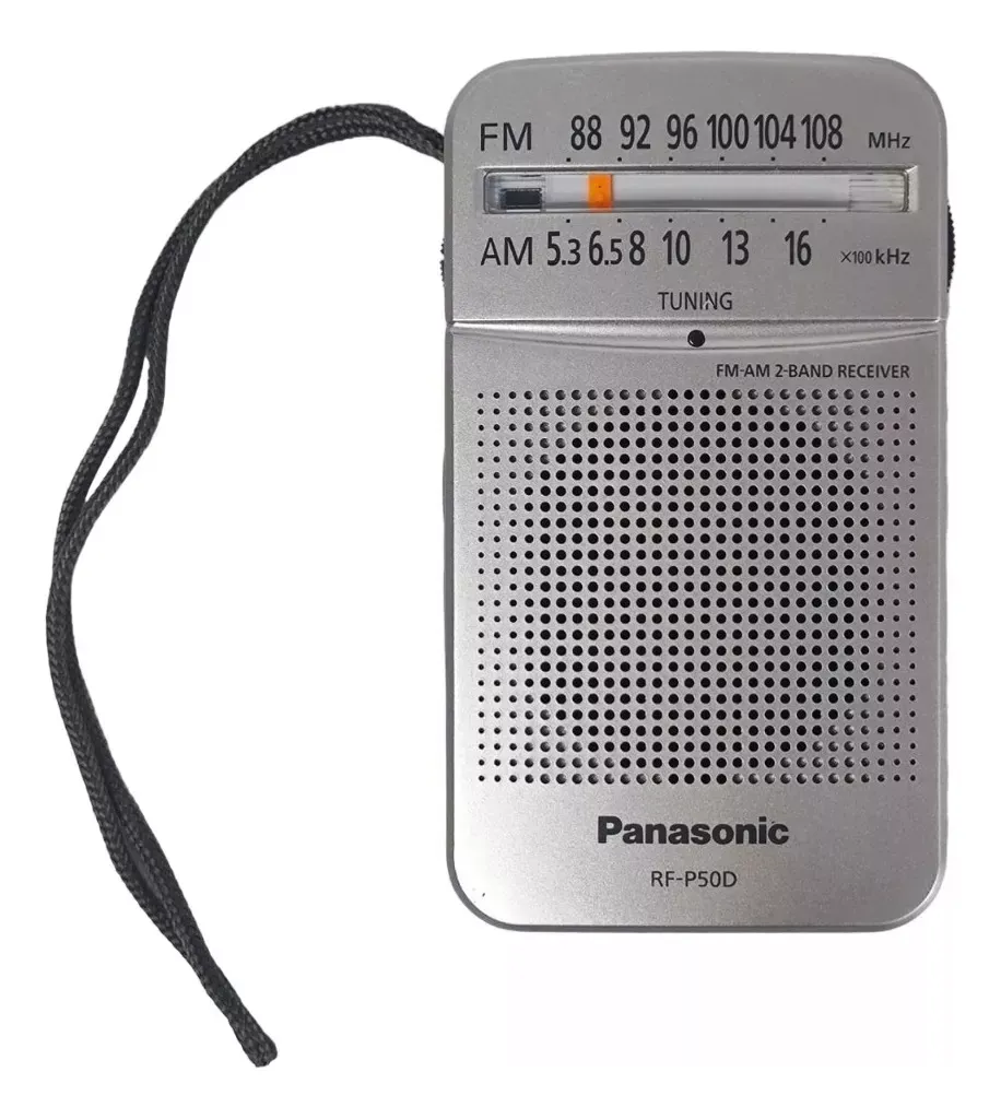 Radio Panasonic Rf-p50d Am Fm Pequeño Portátil Con Altavoz