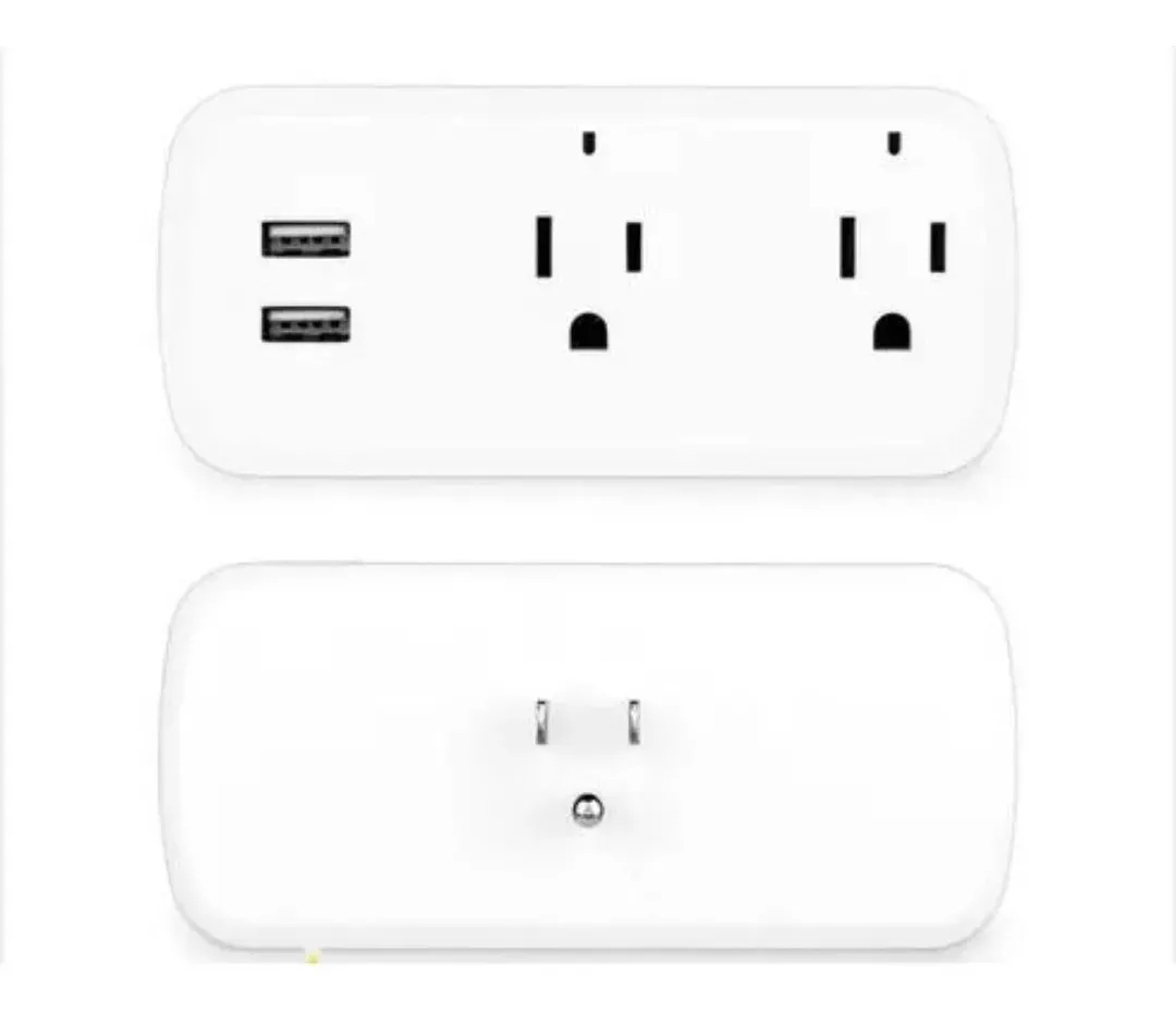 Enchufe Inteligente Doble 2 USB Conexión Wifi Smart Plug