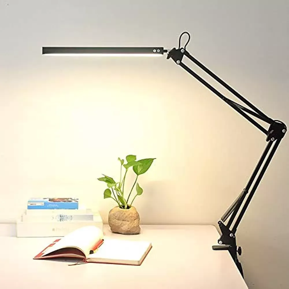 Lampara Led De Escritorio Moderna Con Brazo Ajustable