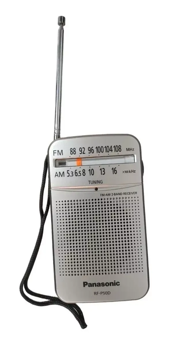 Radio Panasonic Rf-p50d Am Fm Pequeño Portátil Con Altavoz