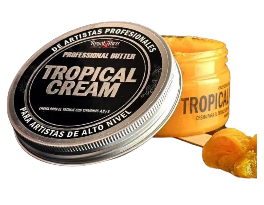 Crema Para Tatuar Tropical Cream Royal Three