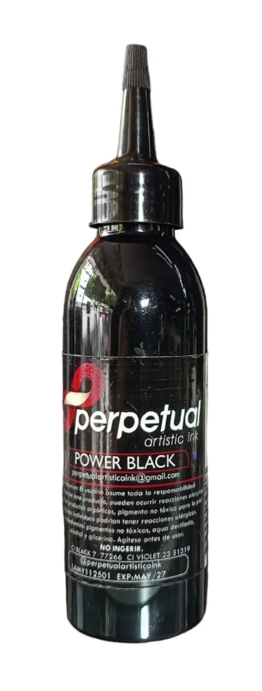 Pigmento perpetual power black 4 oz