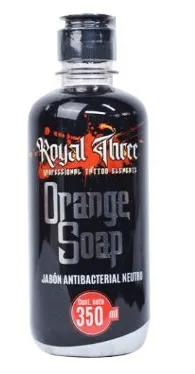 Jabon liquido antibacterial orange soap