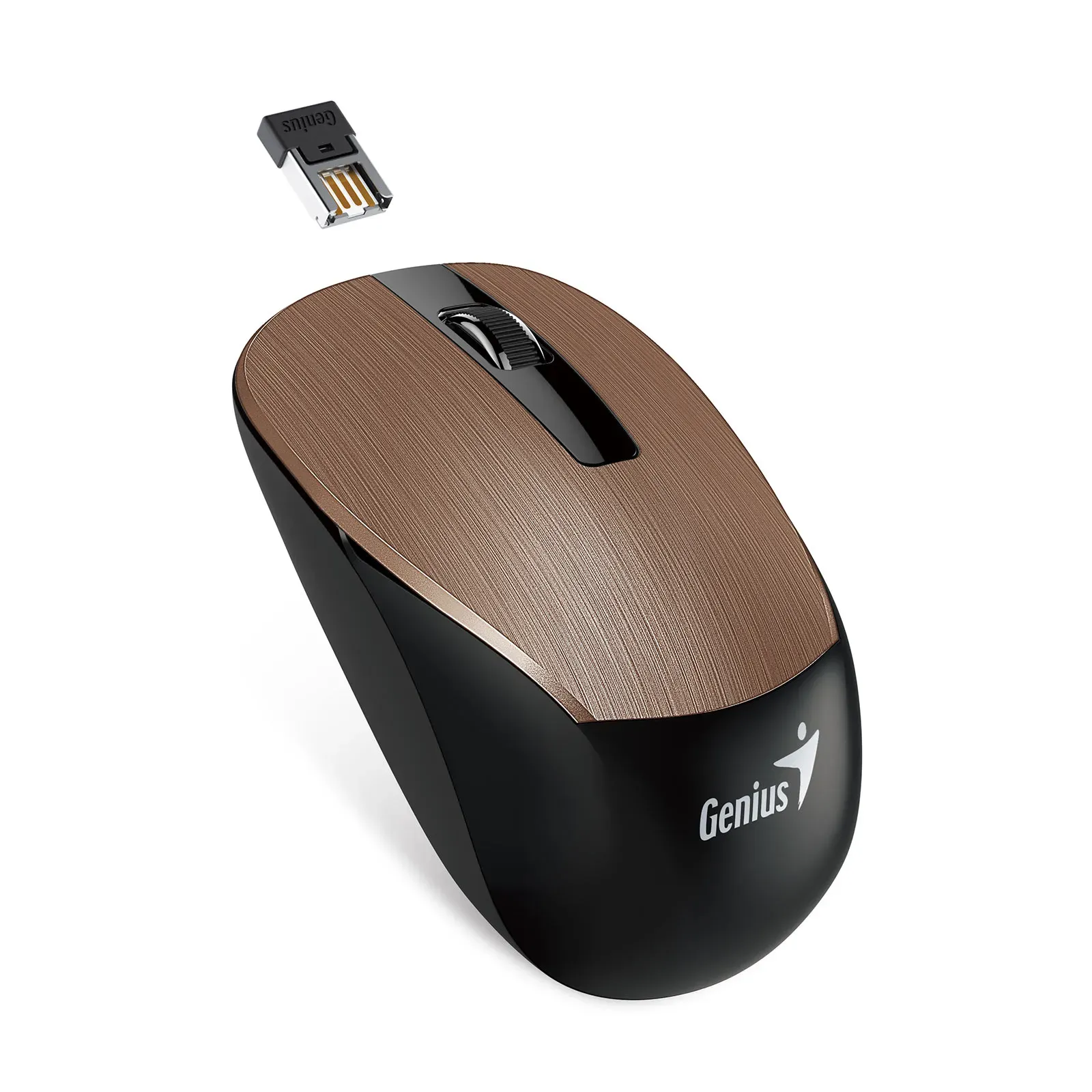 Mouse Genius Inalámbrico NX-7015 Chocolate