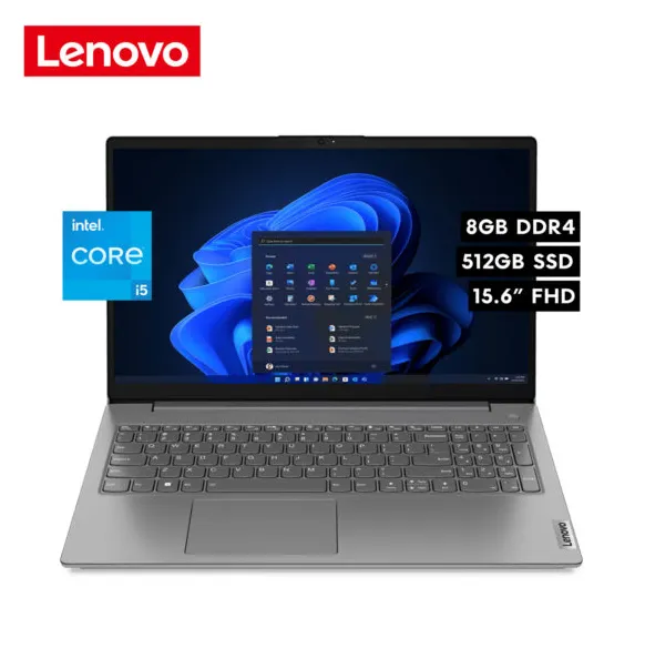 Portátil Lenovo V15 G4 IRU Intel Core I5-13420H 8GB 512GB SSD 15,6" FHD Iron Grey