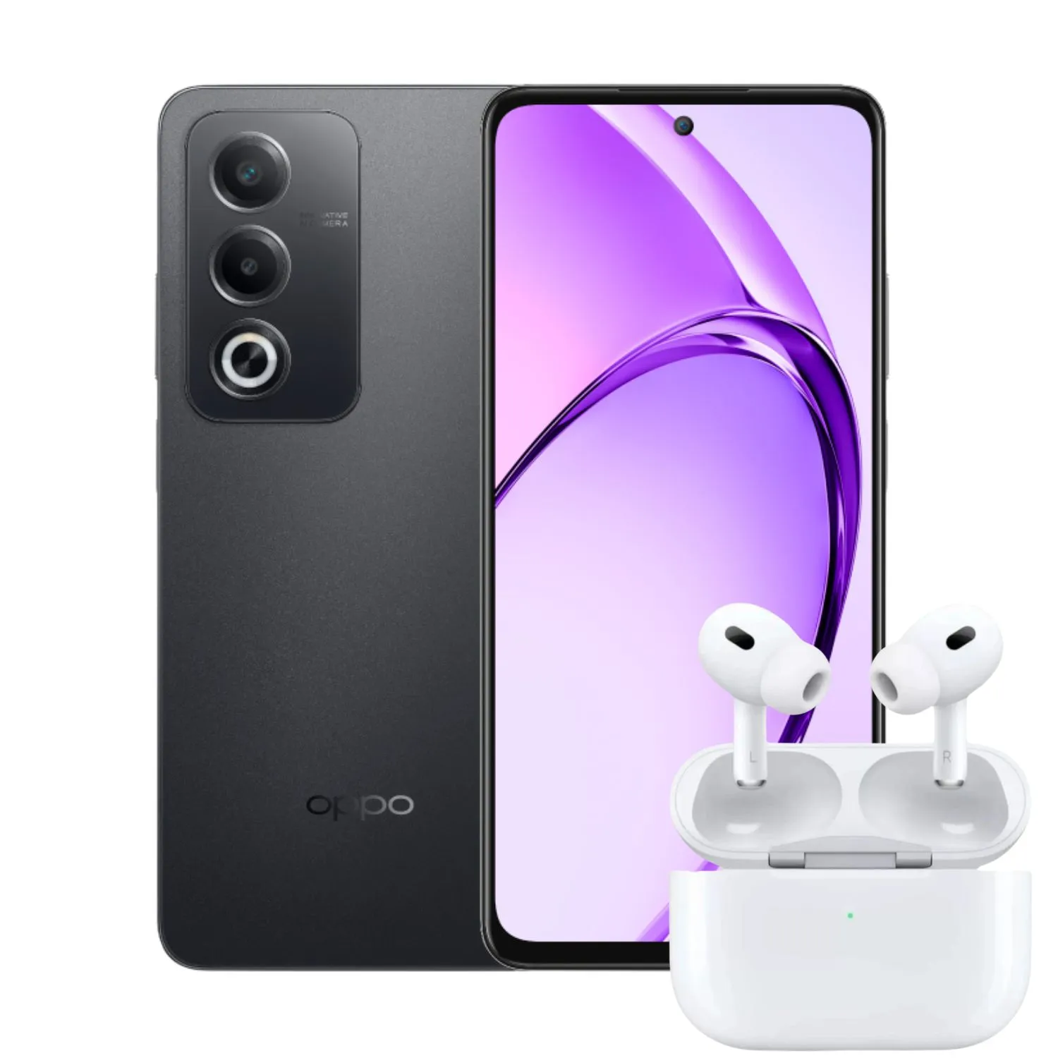 Celular OPPO A80 5G 8GB 256GB  Black+ Obsequio Airpods Pro AAA