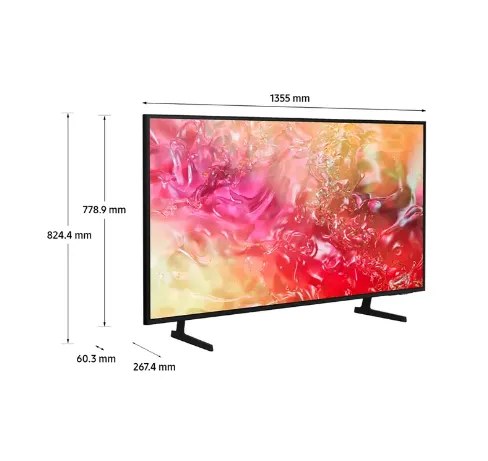 Televisor Samsung 60” 60DU7000 4K-UHD LED Crystal Smart TV