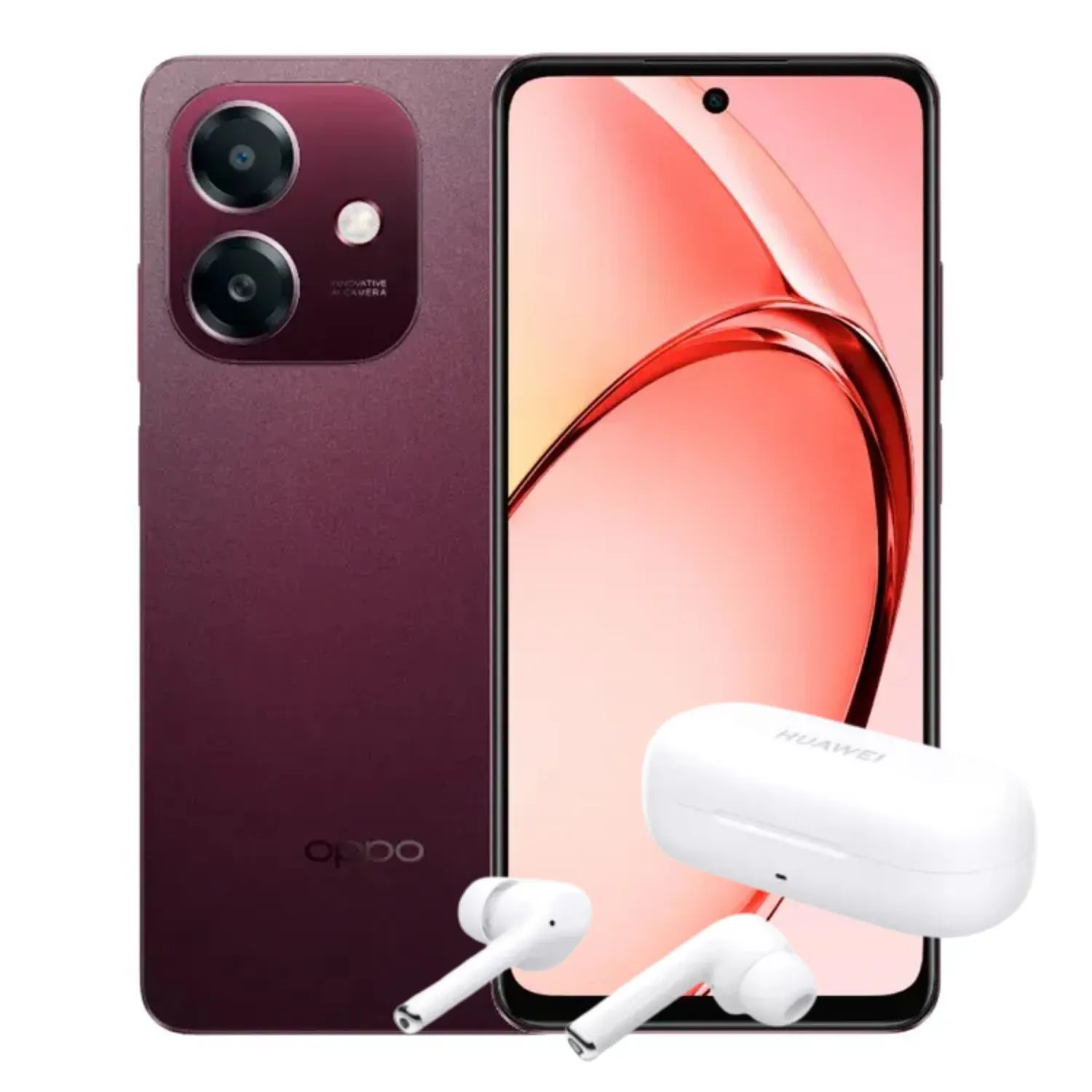 Celular OPPO A40 4GB 256GB Brown + Obsequio Audifonos Huawei FreeBuds 3i 