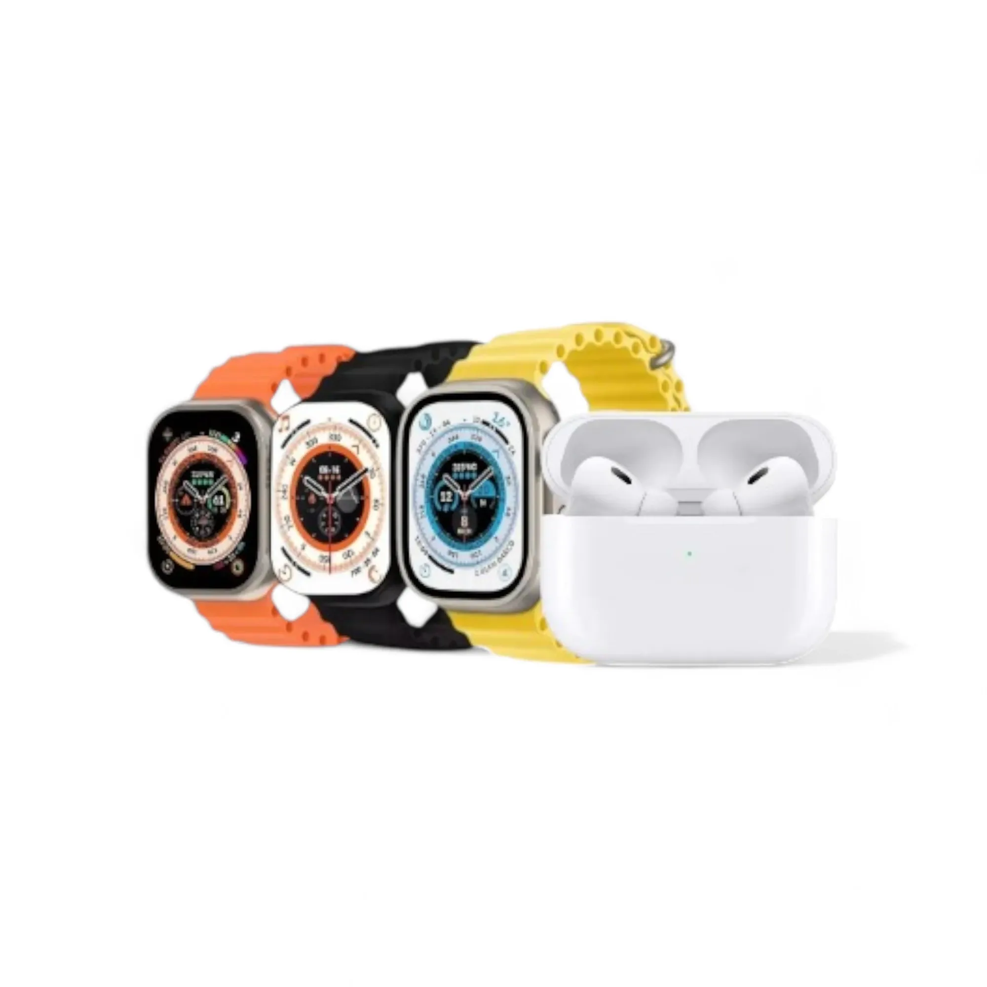 Smartwatch T900 Ultra 49MM +  Airpods Pro 2da Generación Calidad 1.1