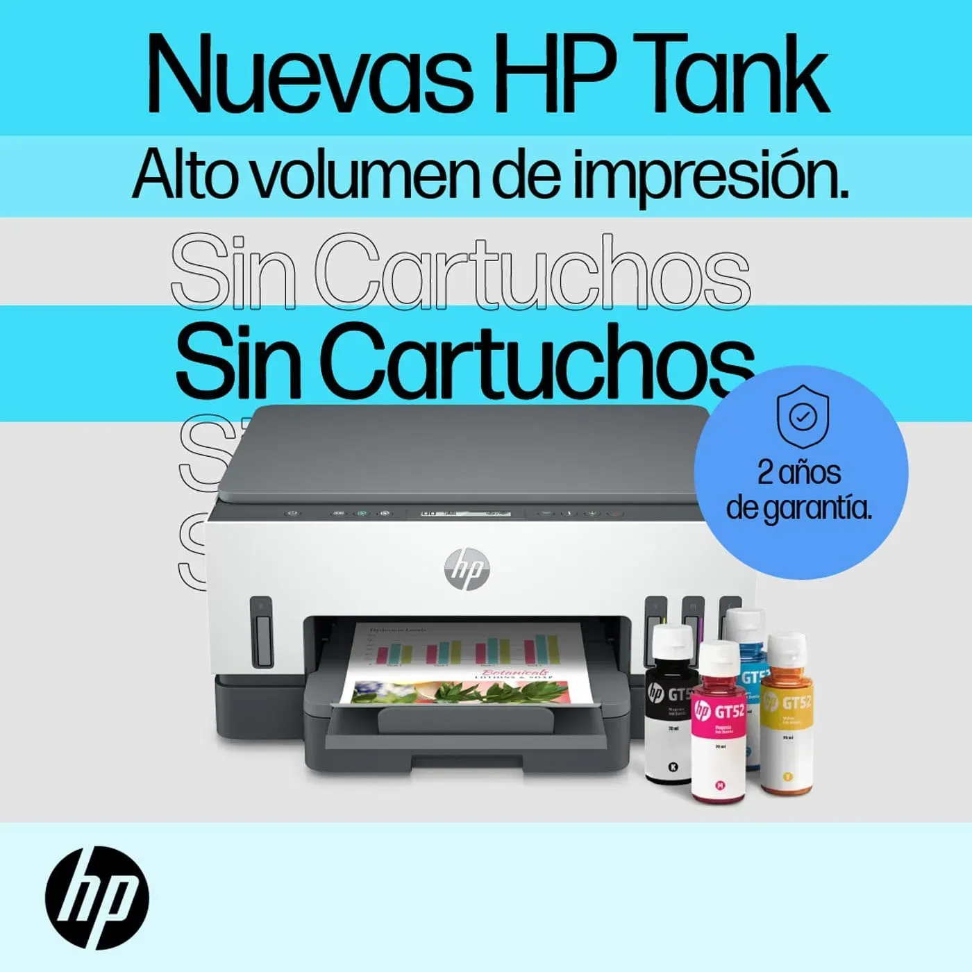 Impresora Multifuncional HP Smart Tank 720