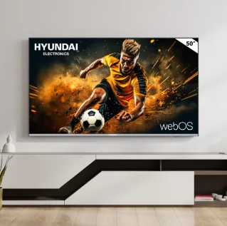 Televisor Hyundai 50” HYLED5017W4KM 4K UHD Led Smart TV