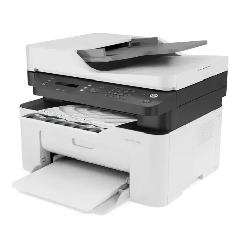 Impresora Multifuncional HP Laser MFP137 FNW WiFi Of White