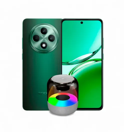 Celular OPPO Reno 12F 12GB 256GB 5G + Speaker Green