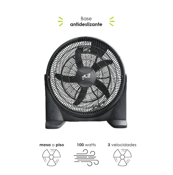 Ventilador De Piso JLC-20P Black