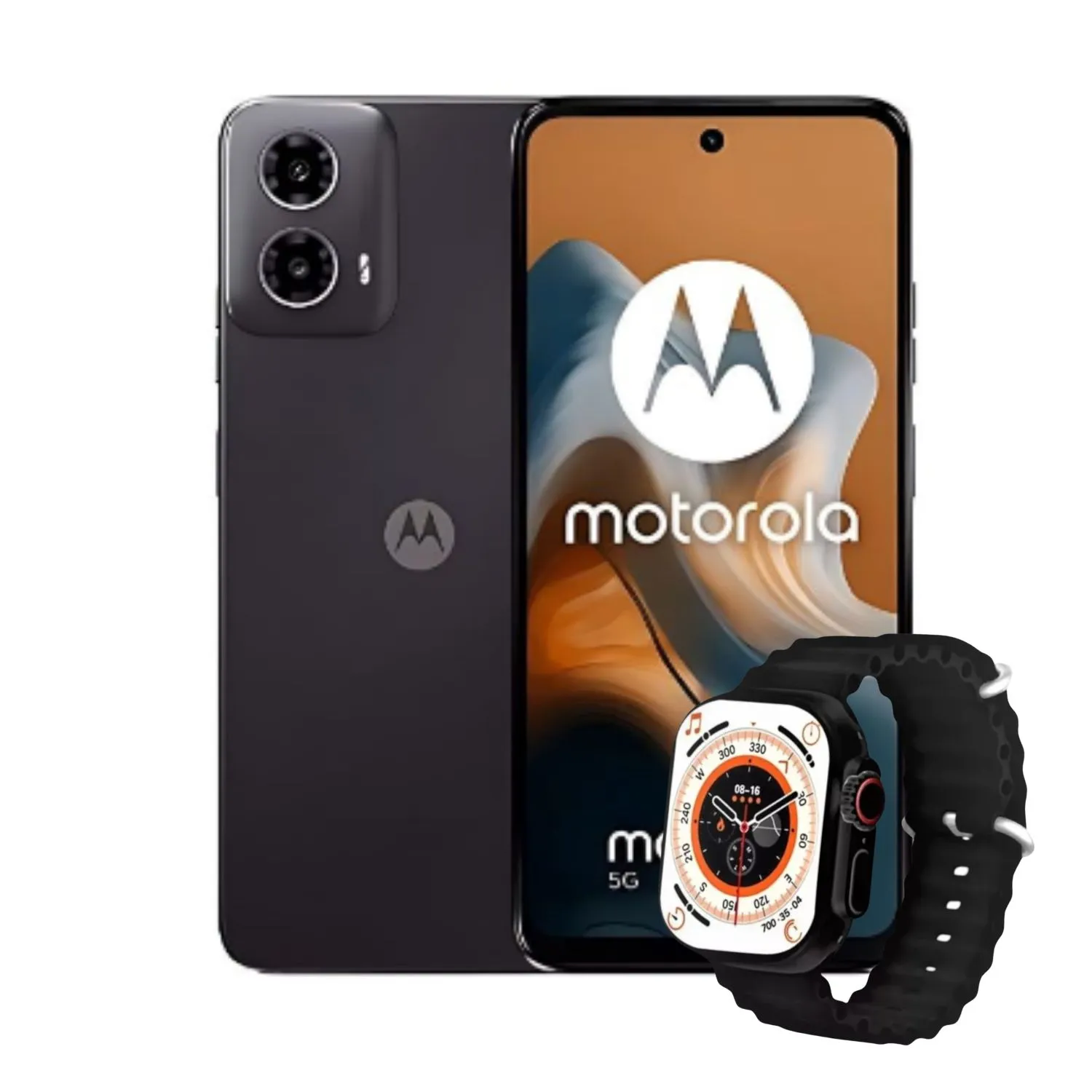 Celular MOTOROLA G34 5G 8GB 256GB Black + Obsequio Smartwatch T900 Ultra