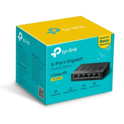 Switch TP-LINK 5 PTS LS1005G 10/100/1000