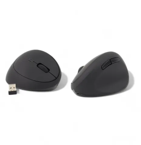 Mouse Vertical Inalámbrico Recargable Jaltech LH059 Black