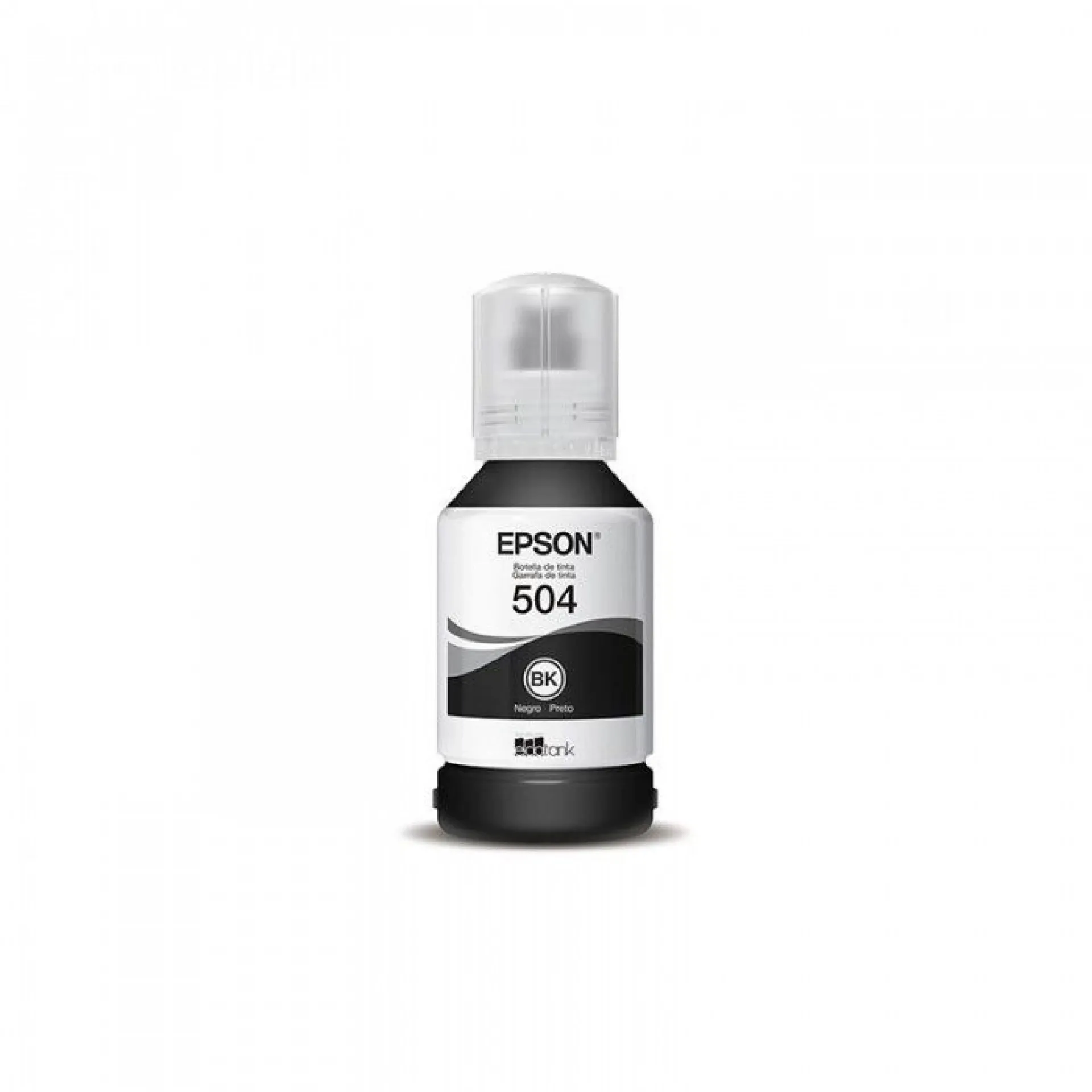 Botella de Tinta EPSON T504 Black 127ML Original 