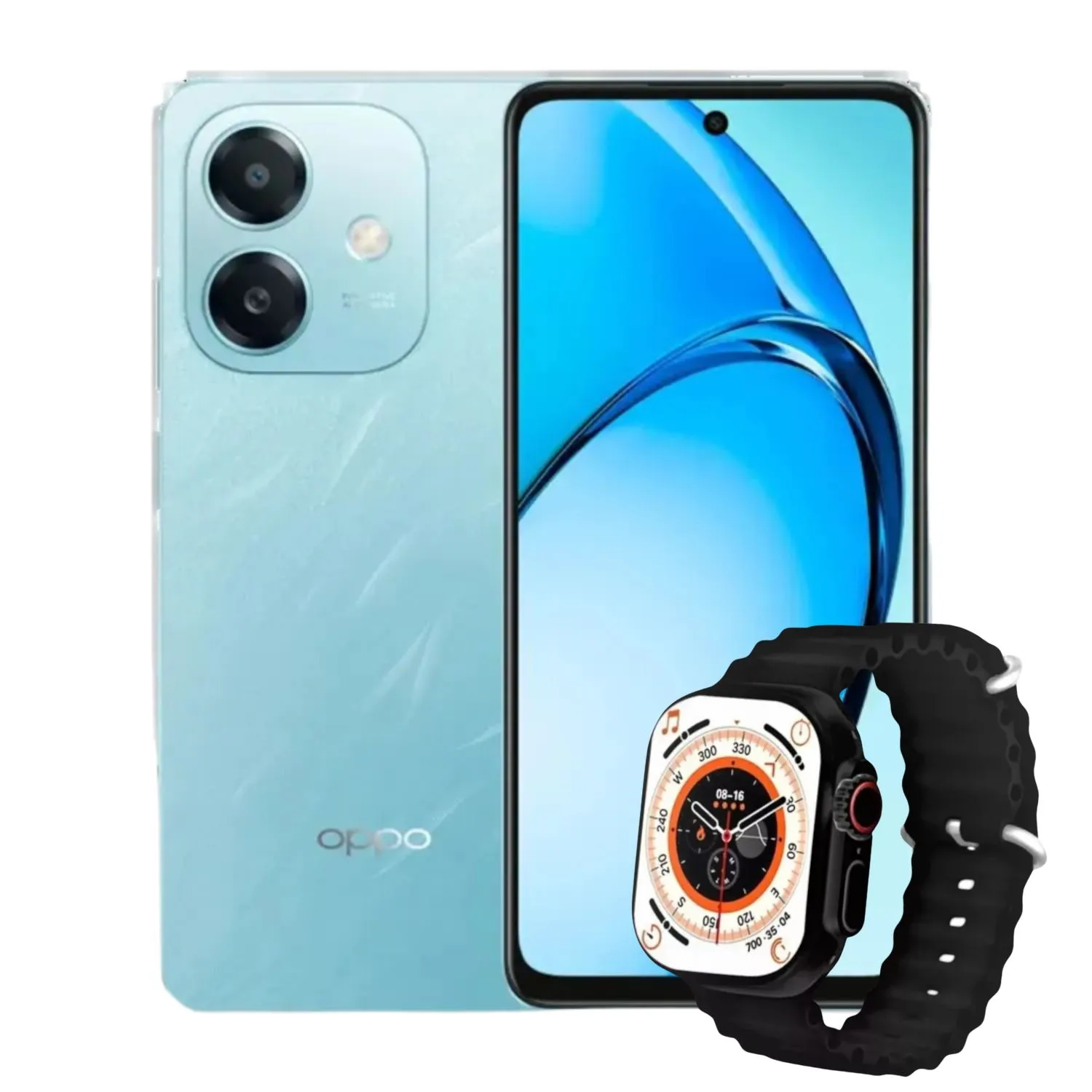 Celular OPPO A20 4GB 128GB Blue + Obsequio Smartwatch T900 Ultra