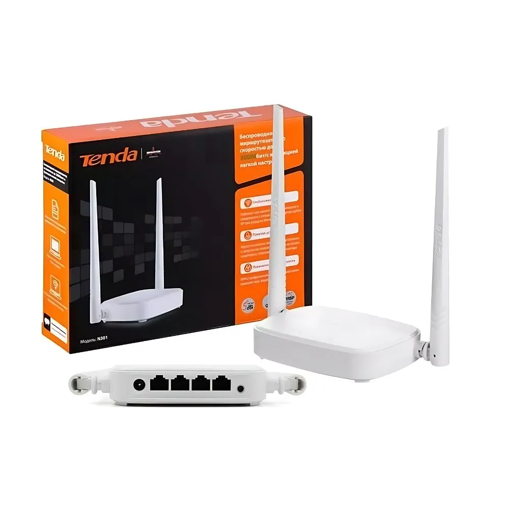 Router Tenda N301 300mbps 2 Antenas