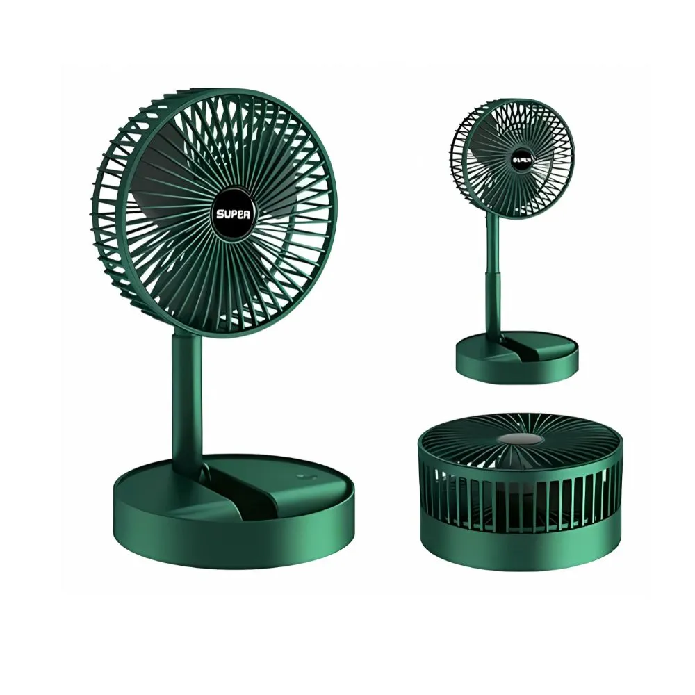 Ventilador De Mesa Recargable Jaltech 