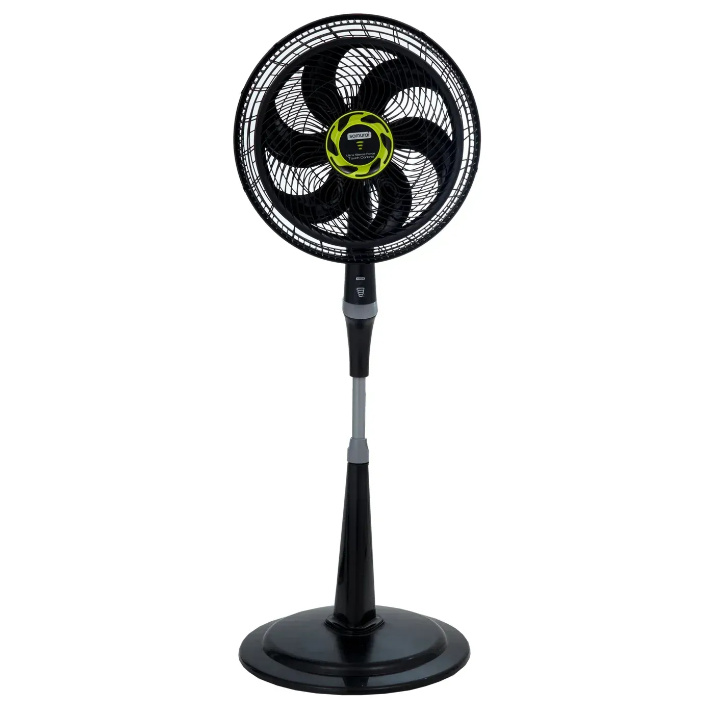 Ventilador Samurai 18" Silence Force Control Remoto Pedestal Black